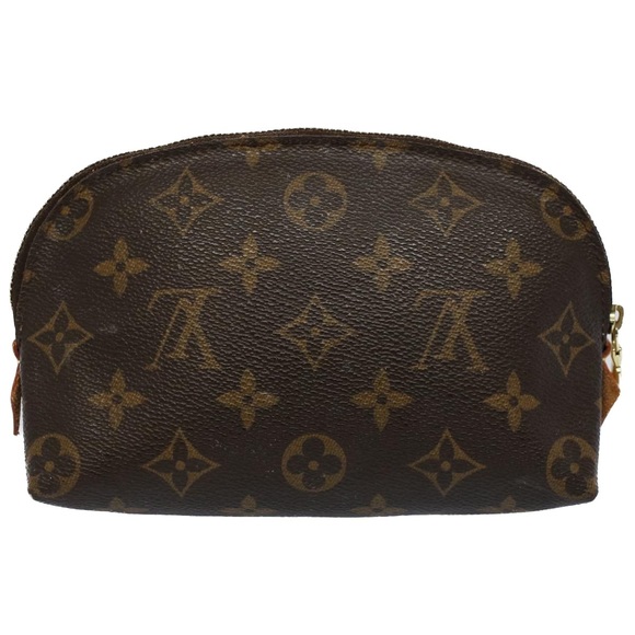 LOUIS VUITTON Monogram Pochette Cosmetic PM Cosmetic Pouch M47515 LV Auth bs8716 - Picture 2 of 16